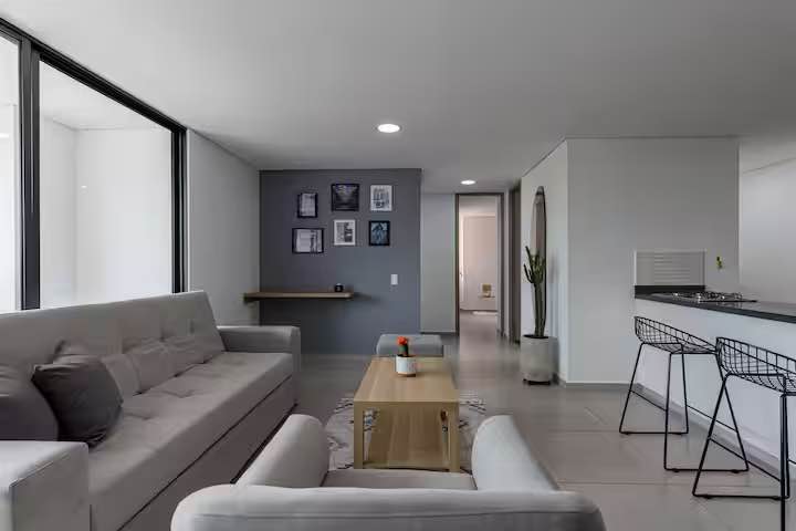 APARTAMENTO AMOBLADO EN LAURELES - Photo 2